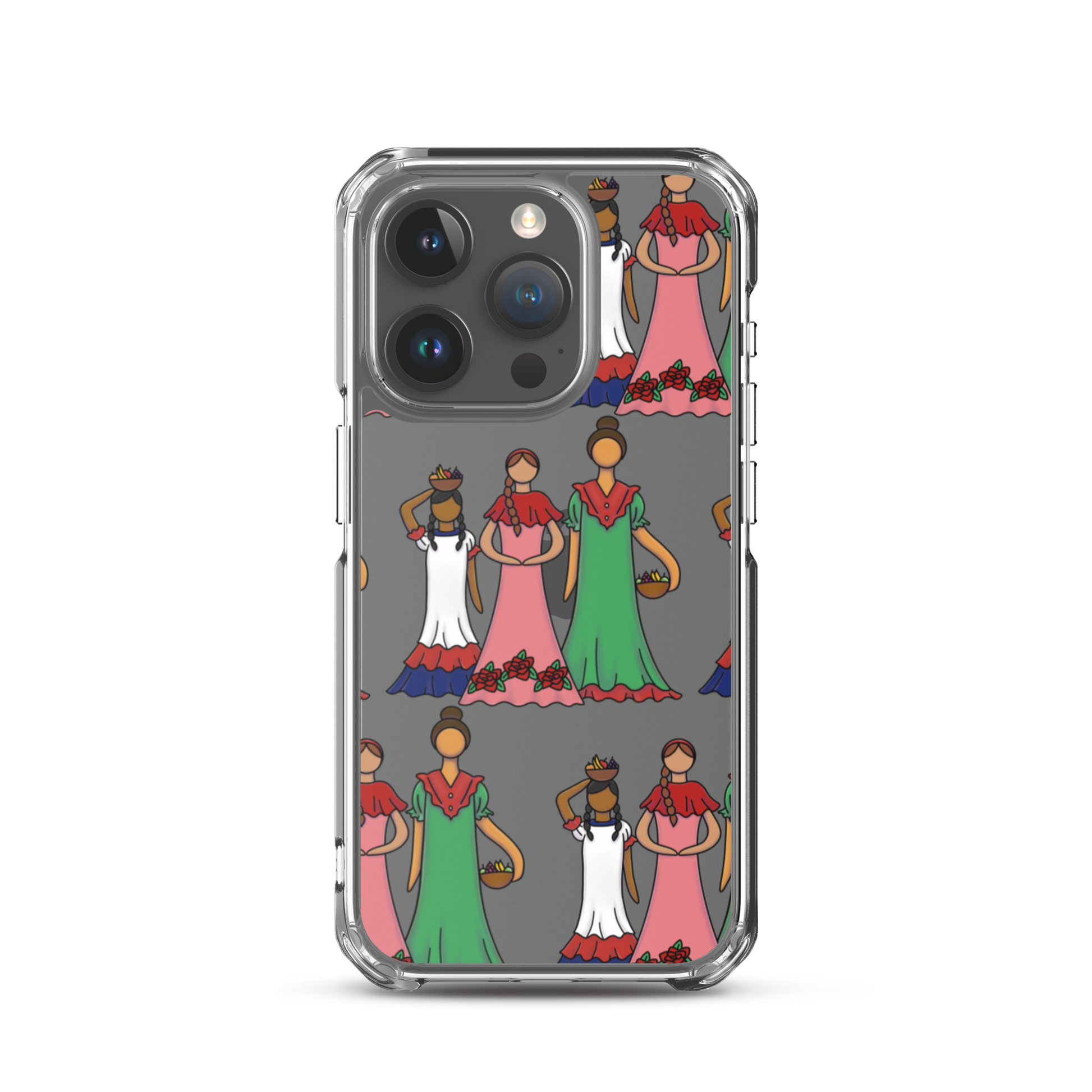 Dominican Faceless Dolls iPhone Case  - 2020 - DominicanGirlfriend.com - Frases Dominicanas - República Dominicana Lifestyle Graphic T-Shirts Streetwear & Accessories - New York - Bronx - Washington Heights - Miami - Florida - Boca Chica - USA - Dominican Clothing