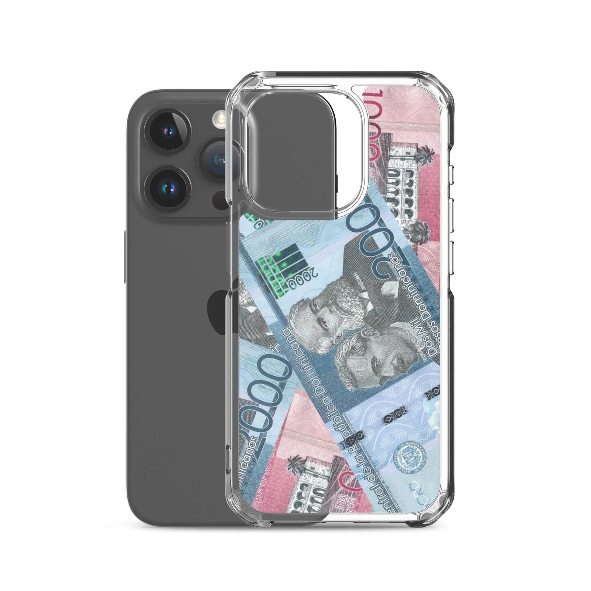 1000 y 2000 Dominican Pesos iPhone Case  - 2020 - DominicanGirlfriend.com - Frases Dominicanas - República Dominicana Lifestyle Graphic T-Shirts Streetwear & Accessories - New York - Bronx - Washington Heights - Miami - Florida - Boca Chica - USA - Dominican Clothing