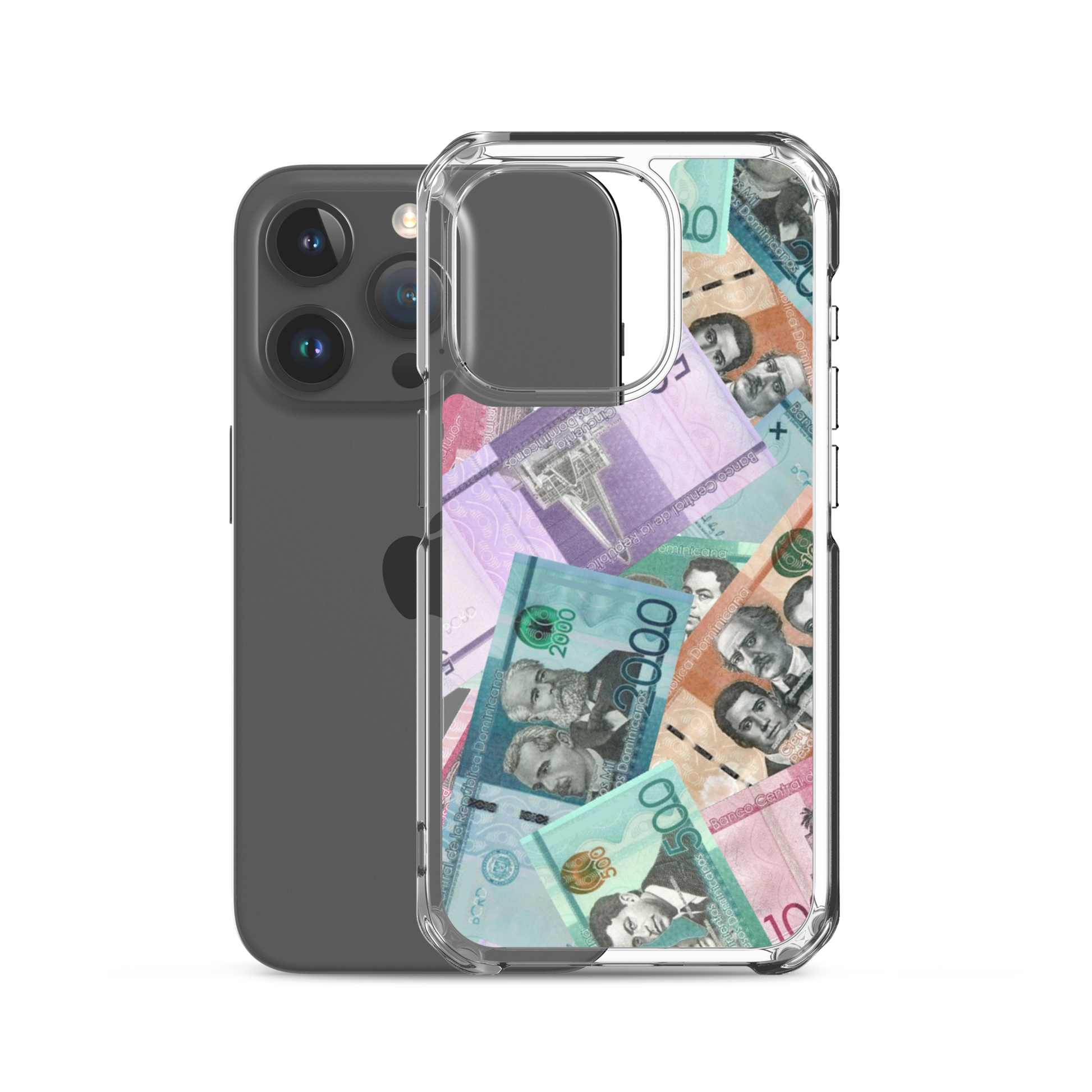 Dominican Pesos iPhone Case  - 2020 - DominicanGirlfriend.com - Frases Dominicanas - República Dominicana Lifestyle Graphic T-Shirts Streetwear & Accessories - New York - Bronx - Washington Heights - Miami - Florida - Boca Chica - USA - Dominican Clothing