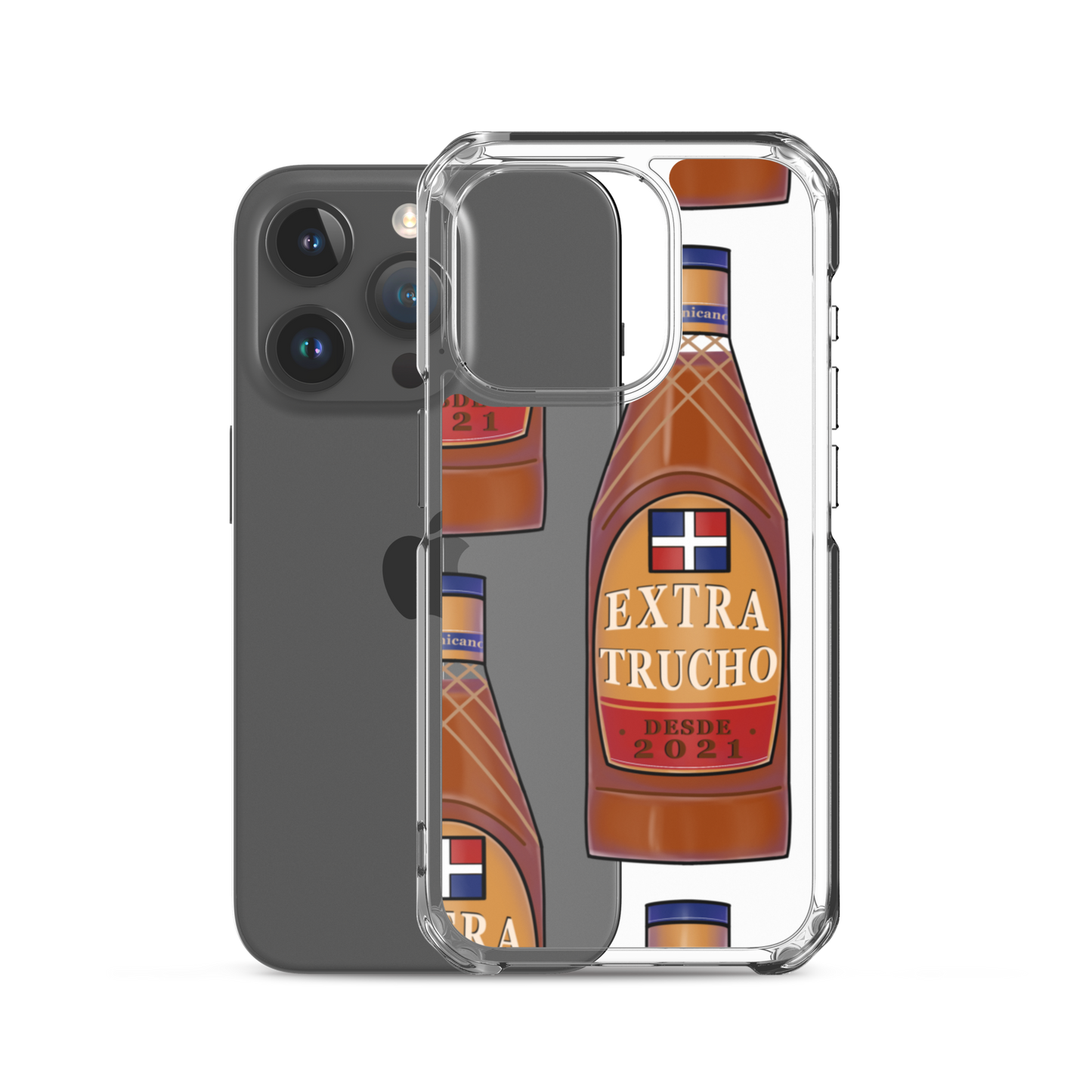 Extra Trucho Dominican Rum iPhone Case  - 2020 - DominicanGirlfriend.com - Frases Dominicanas - República Dominicana Lifestyle Graphic T-Shirts Streetwear & Accessories - New York - Bronx - Washington Heights - Miami - Florida - Boca Chica - USA - Dominican Clothing