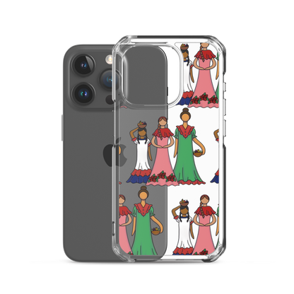 Dominican Faceless Dolls iPhone Case  - 2020 - DominicanGirlfriend.com - Frases Dominicanas - República Dominicana Lifestyle Graphic T-Shirts Streetwear & Accessories - New York - Bronx - Washington Heights - Miami - Florida - Boca Chica - USA - Dominican Clothing