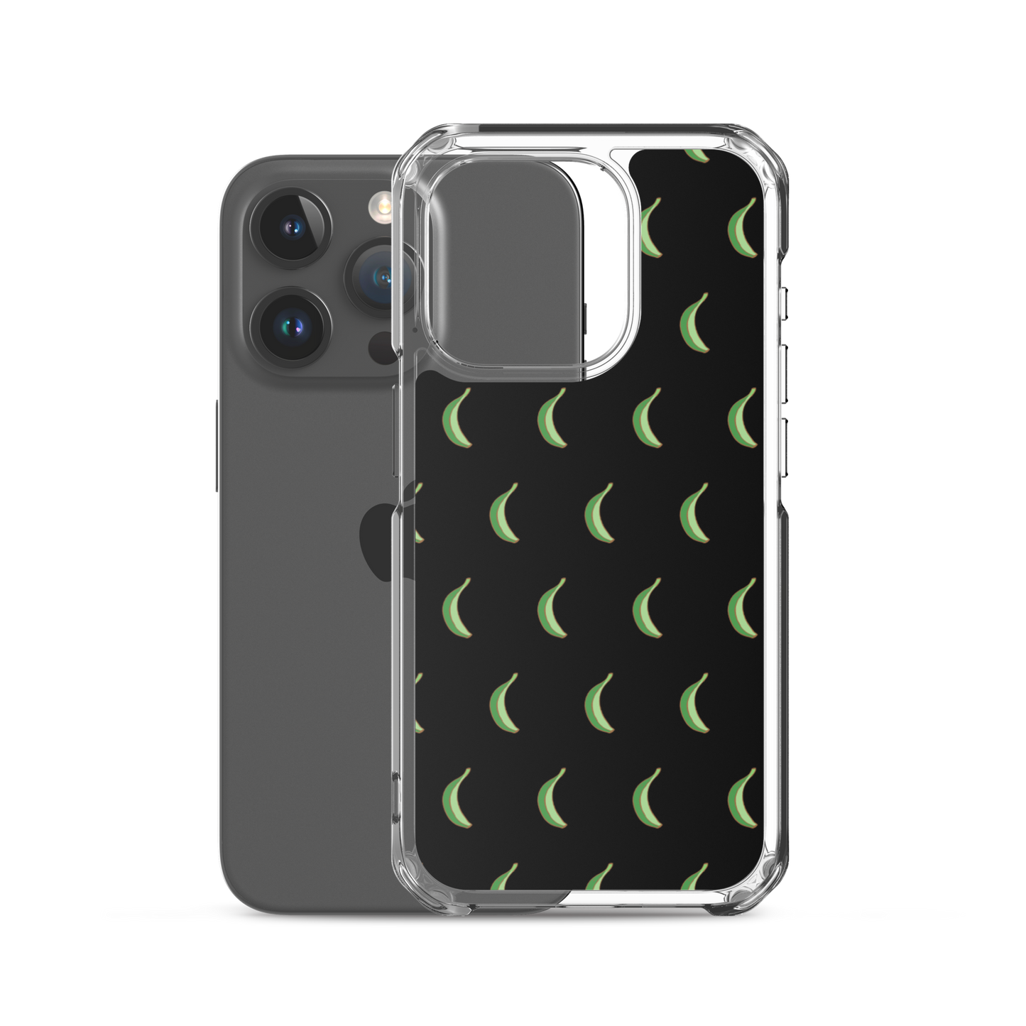 Platano All-Over Dominican iPhone Case (Black)  - 2020 - DominicanGirlfriend.com - Frases Dominicanas - República Dominicana Lifestyle Graphic T-Shirts Streetwear & Accessories - New York - Bronx - Washington Heights - Miami - Florida - Boca Chica - USA - Dominican Clothing