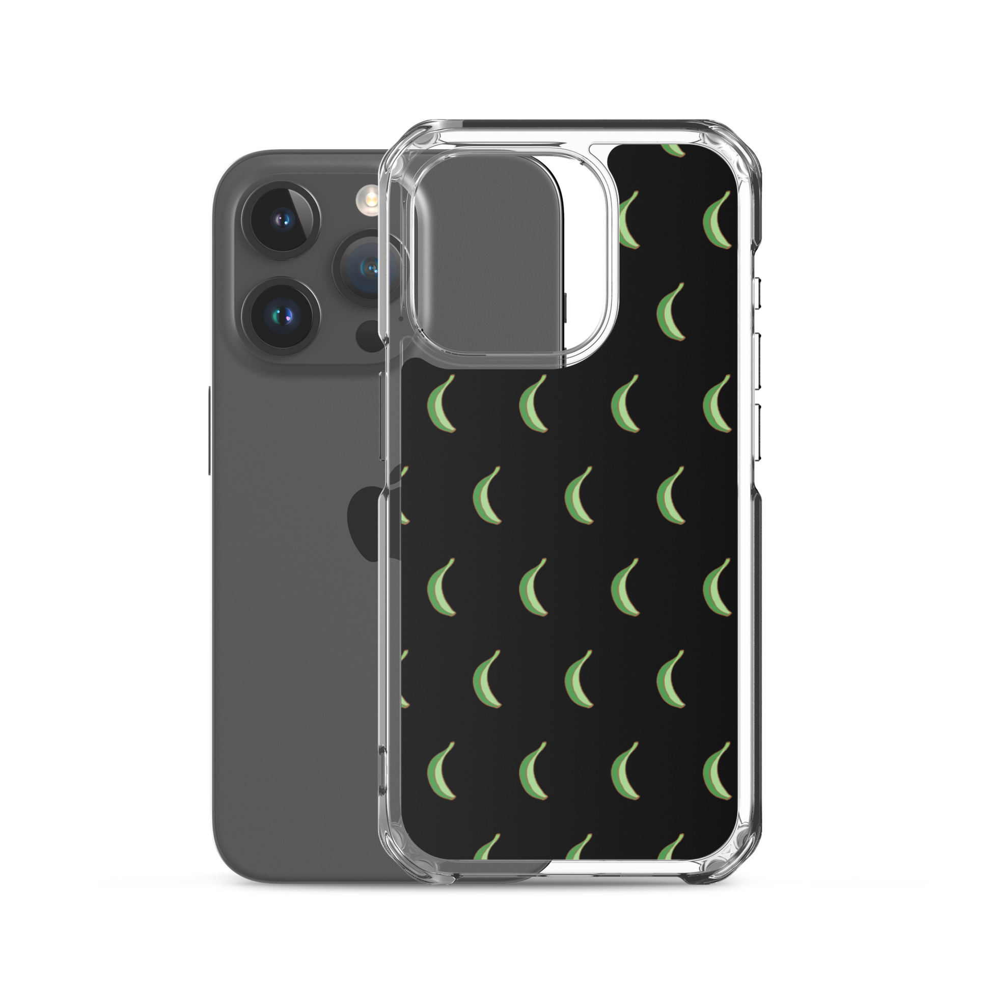 Platano All-Over Dominican iPhone Case (Black)  - 2020 - DominicanGirlfriend.com - Frases Dominicanas - República Dominicana Lifestyle Graphic T-Shirts Streetwear & Accessories - New York - Bronx - Washington Heights - Miami - Florida - Boca Chica - USA - Dominican Clothing