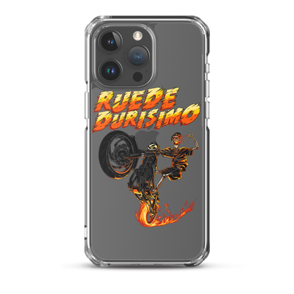 Ruede Durisimo Dominican iPhone Case  - 2020 - DominicanGirlfriend.com - Frases Dominicanas - República Dominicana Lifestyle Graphic T-Shirts Streetwear & Accessories - New York - Bronx - Washington Heights - Miami - Florida - Boca Chica - USA - Dominican Clothing