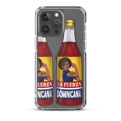 La Fuerza Dominicana iPhone Case  - 2020 - DominicanGirlfriend.com - Frases Dominicanas - República Dominicana Lifestyle Graphic T-Shirts Streetwear & Accessories - New York - Bronx - Washington Heights - Miami - Florida - Boca Chica - USA - Dominican Clothing