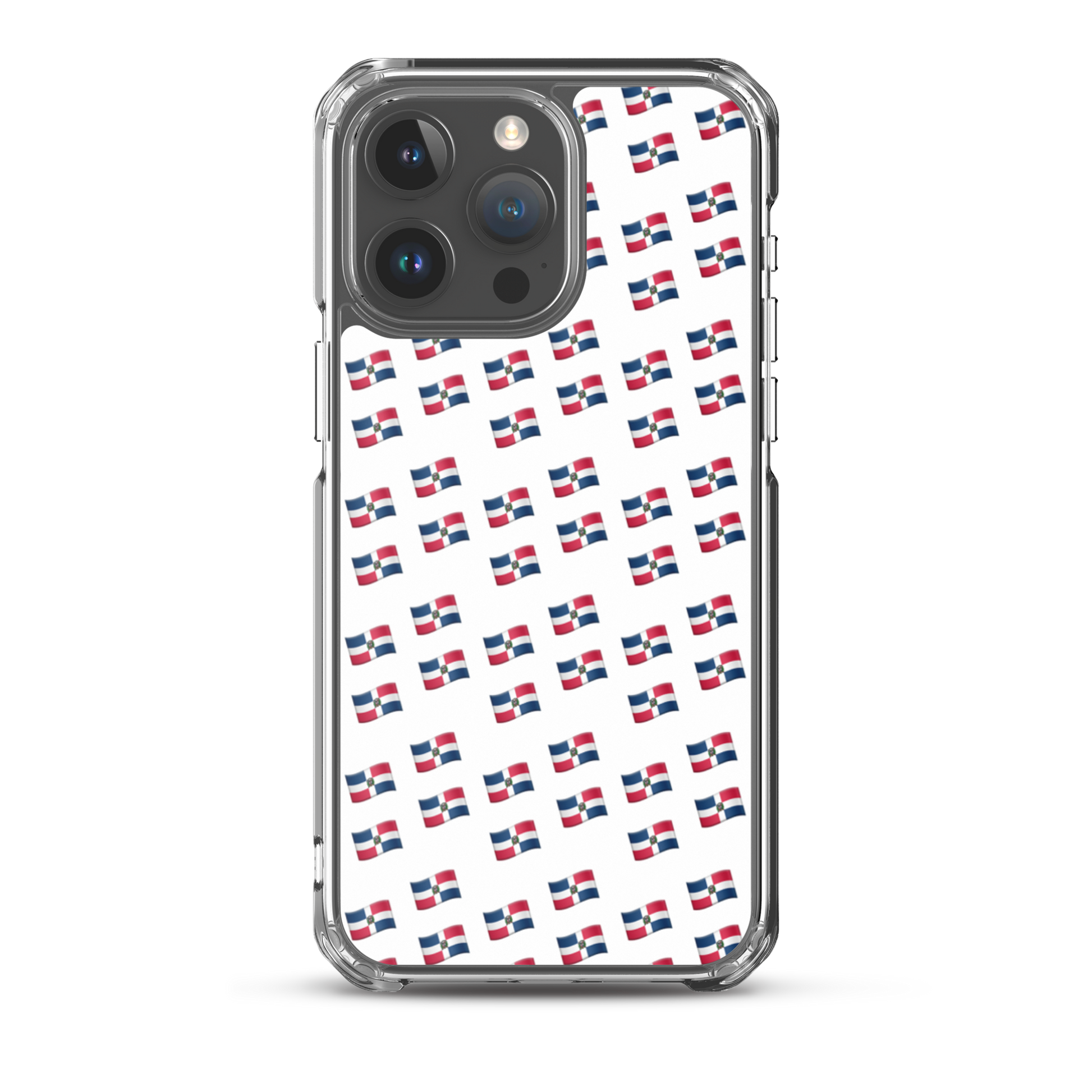 All-Over Emoji República Dominicana Flag iPhone Case  - 2020 - DominicanGirlfriend.com - Frases Dominicanas - República Dominicana Lifestyle Graphic T-Shirts Streetwear & Accessories - New York - Bronx - Washington Heights - Miami - Florida - Boca Chica - USA - Dominican Clothing