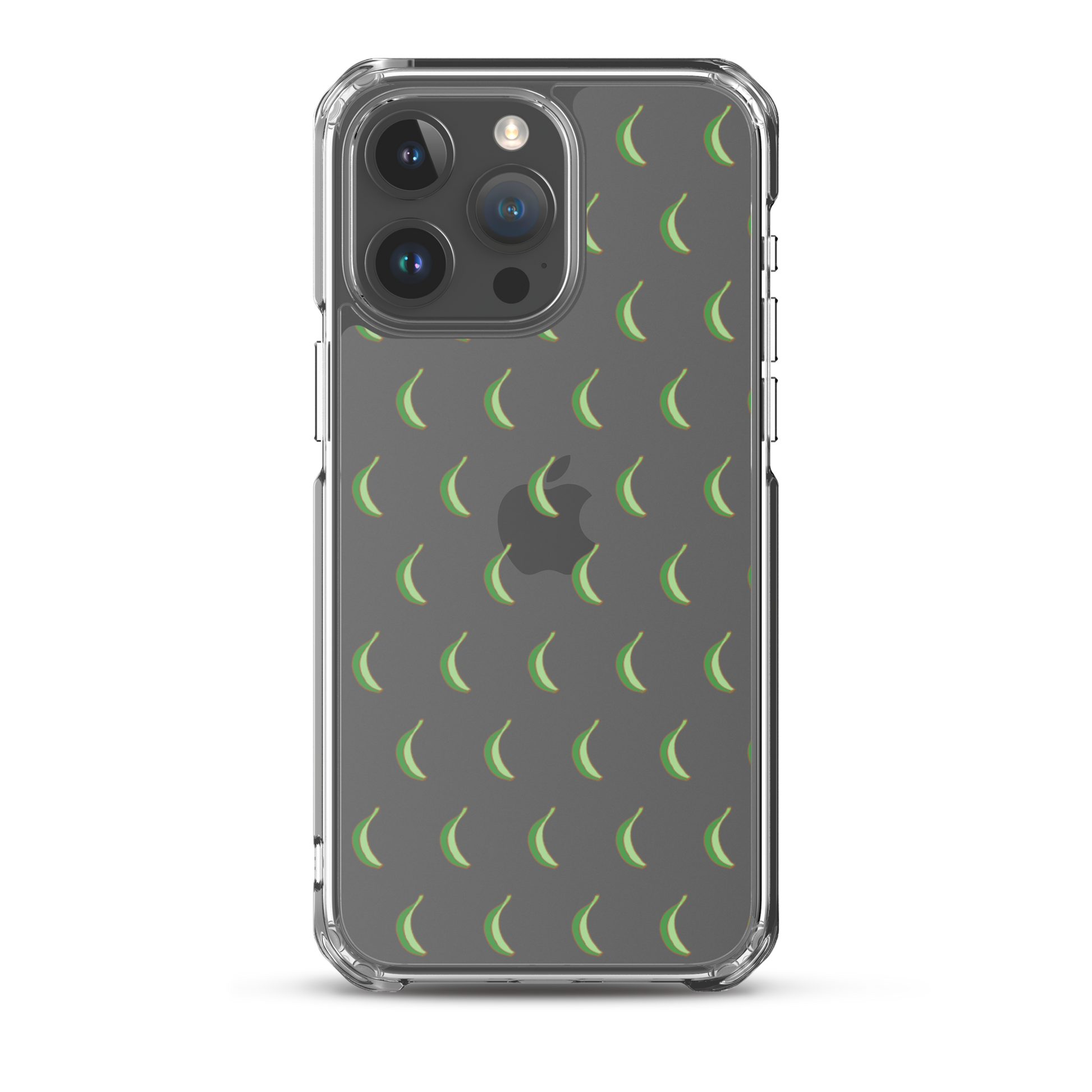 Platano All-Over Dominican iPhone Case (Transparent)  - 2020 - DominicanGirlfriend.com - Frases Dominicanas - República Dominicana Lifestyle Graphic T-Shirts Streetwear & Accessories - New York - Bronx - Washington Heights - Miami - Florida - Boca Chica - USA - Dominican Clothing