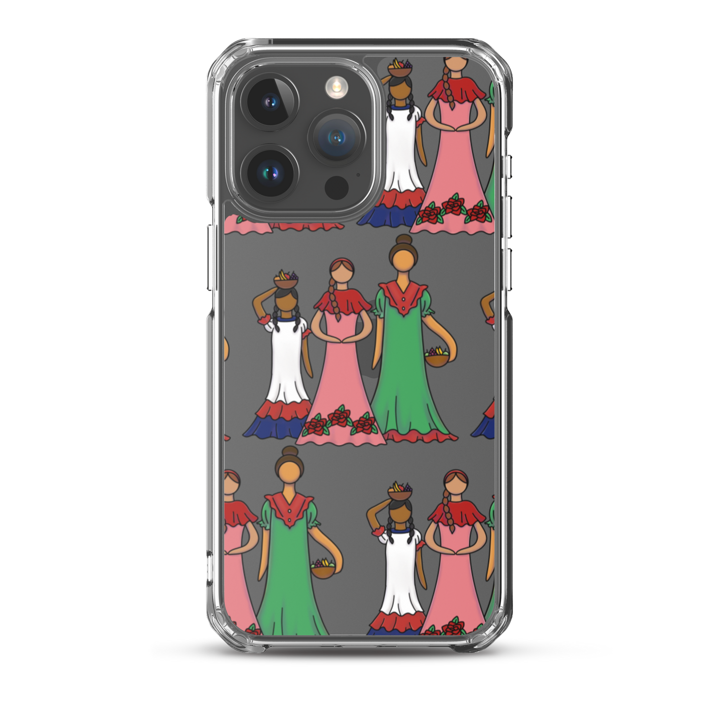 Dominican Faceless Dolls iPhone Case  - 2020 - DominicanGirlfriend.com - Frases Dominicanas - República Dominicana Lifestyle Graphic T-Shirts Streetwear & Accessories - New York - Bronx - Washington Heights - Miami - Florida - Boca Chica - USA - Dominican Clothing