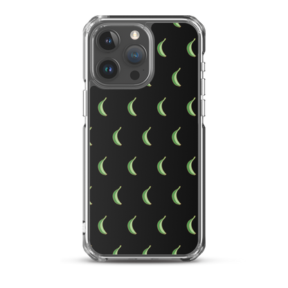 Platano All-Over Dominican iPhone Case (Black)  - 2020 - DominicanGirlfriend.com - Frases Dominicanas - República Dominicana Lifestyle Graphic T-Shirts Streetwear & Accessories - New York - Bronx - Washington Heights - Miami - Florida - Boca Chica - USA - Dominican Clothing