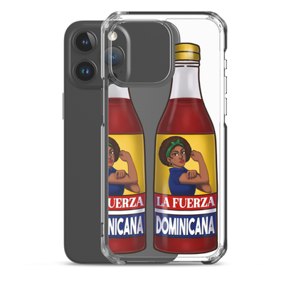 La Fuerza Dominicana iPhone Case  - 2020 - DominicanGirlfriend.com - Frases Dominicanas - República Dominicana Lifestyle Graphic T-Shirts Streetwear & Accessories - New York - Bronx - Washington Heights - Miami - Florida - Boca Chica - USA - Dominican Clothing
