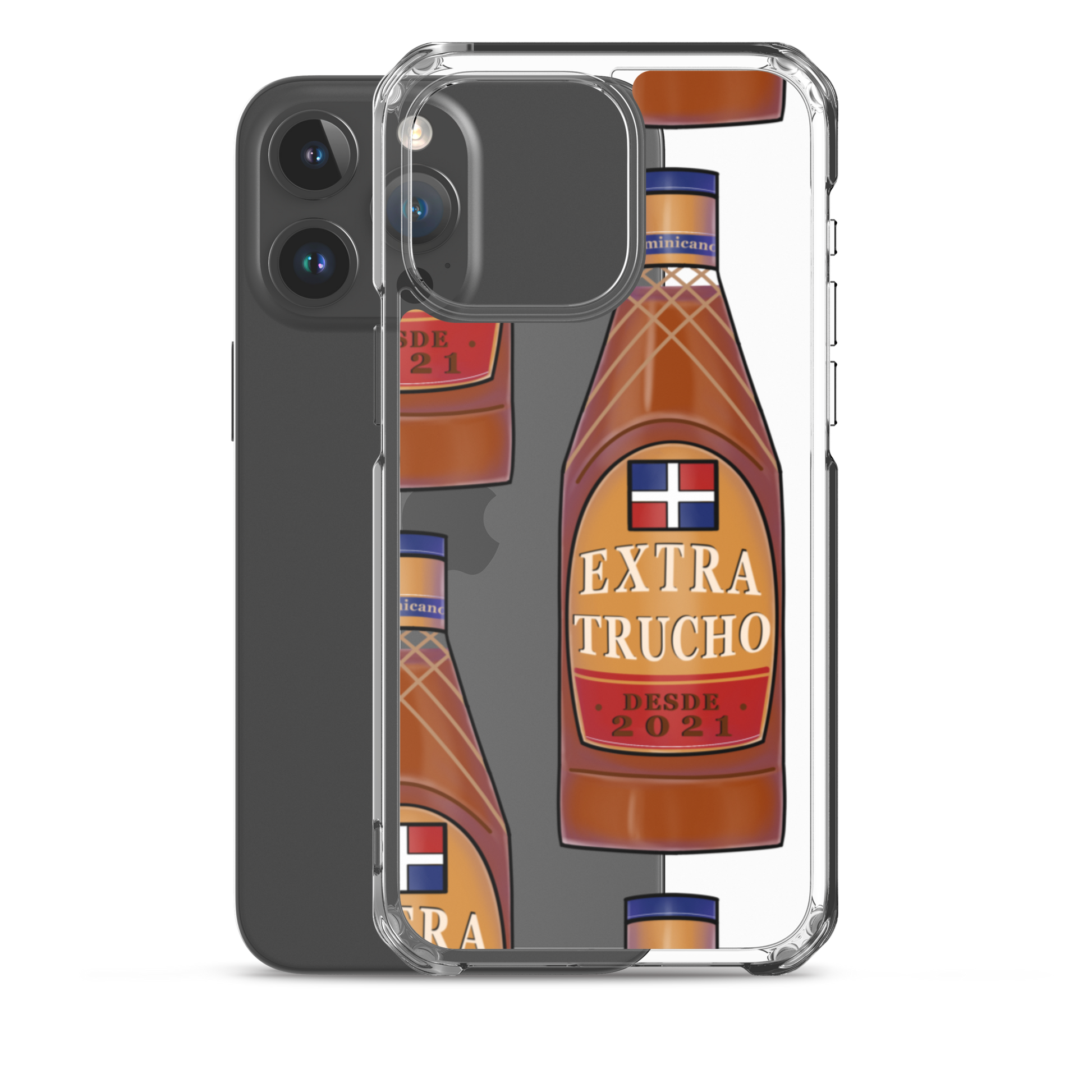 Extra Trucho Dominican Rum iPhone Case  - 2020 - DominicanGirlfriend.com - Frases Dominicanas - República Dominicana Lifestyle Graphic T-Shirts Streetwear & Accessories - New York - Bronx - Washington Heights - Miami - Florida - Boca Chica - USA - Dominican Clothing