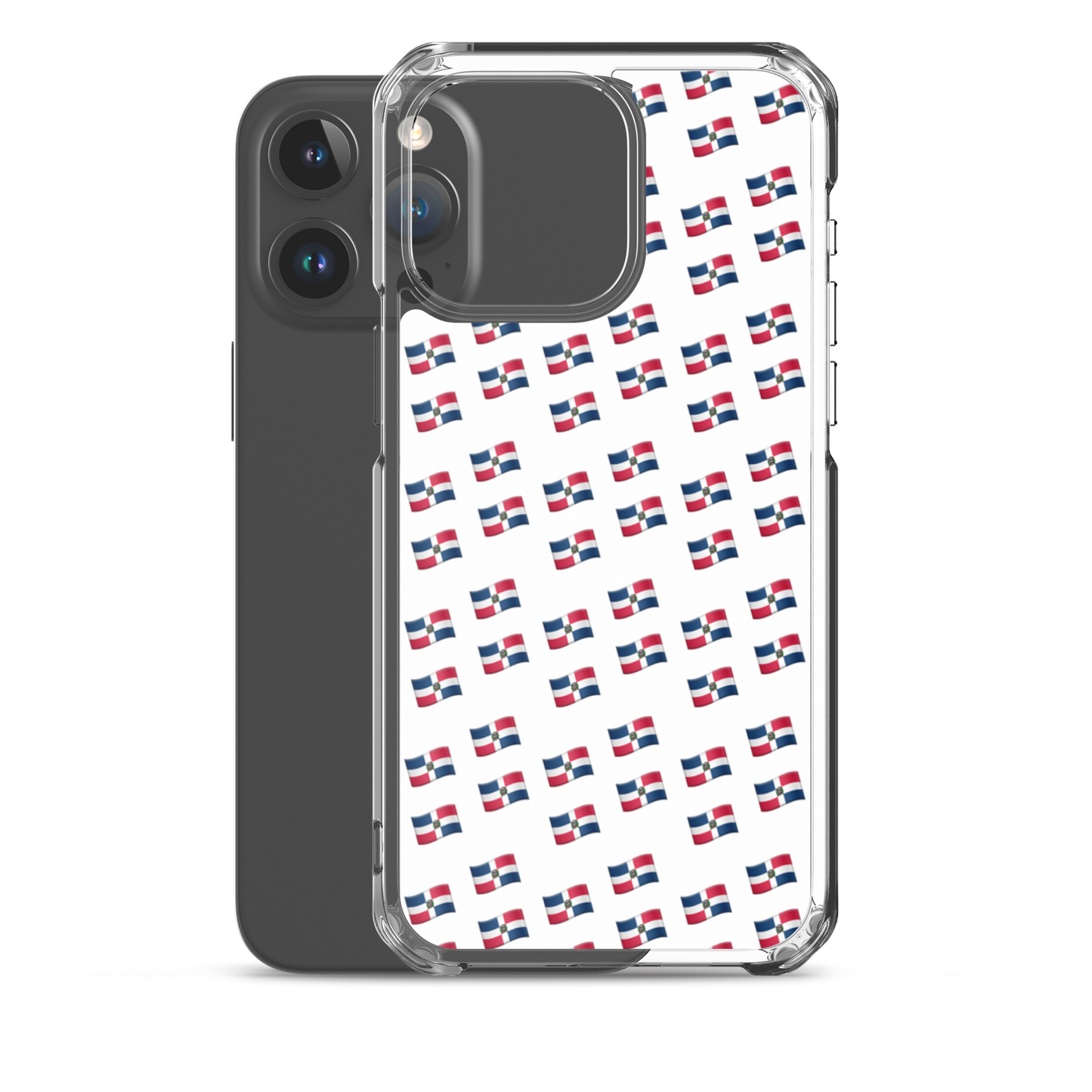 All-Over Emoji República Dominicana Flag iPhone Case  - 2020 - DominicanGirlfriend.com - Frases Dominicanas - República Dominicana Lifestyle Graphic T-Shirts Streetwear & Accessories - New York - Bronx - Washington Heights - Miami - Florida - Boca Chica - USA - Dominican Clothing
