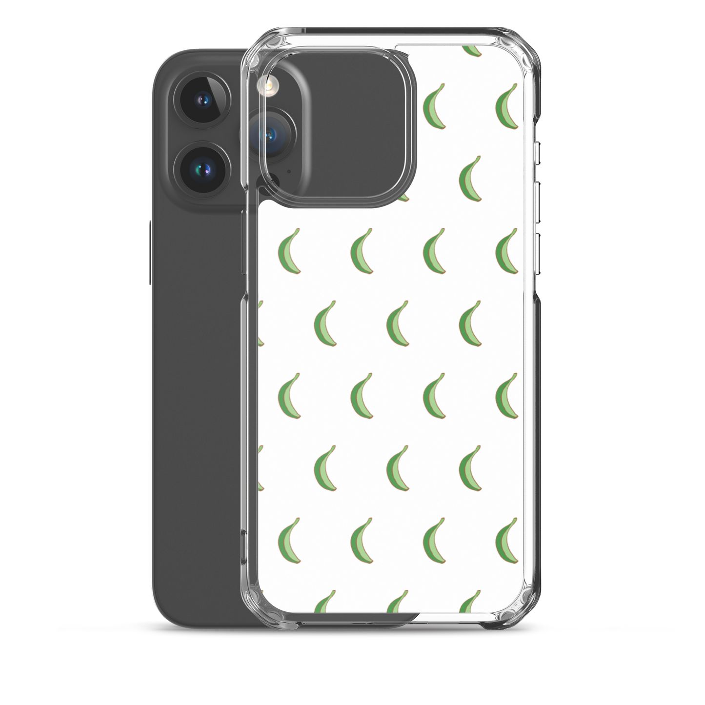Platano All-Over Dominican iPhone Case (White)  - 2020 - DominicanGirlfriend.com - Frases Dominicanas - República Dominicana Lifestyle Graphic T-Shirts Streetwear & Accessories - New York - Bronx - Washington Heights - Miami - Florida - Boca Chica - USA - Dominican Clothing