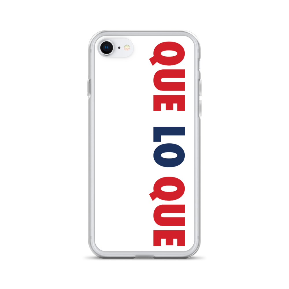 Que Lo Que Dominican iPhone Case  - 2020 - DominicanGirlfriend.com - Frases Dominicanas - República Dominicana Lifestyle Graphic T-Shirts Streetwear & Accessories - New York - Bronx - Washington Heights - Miami - Florida - Boca Chica - USA - Dominican Clothing