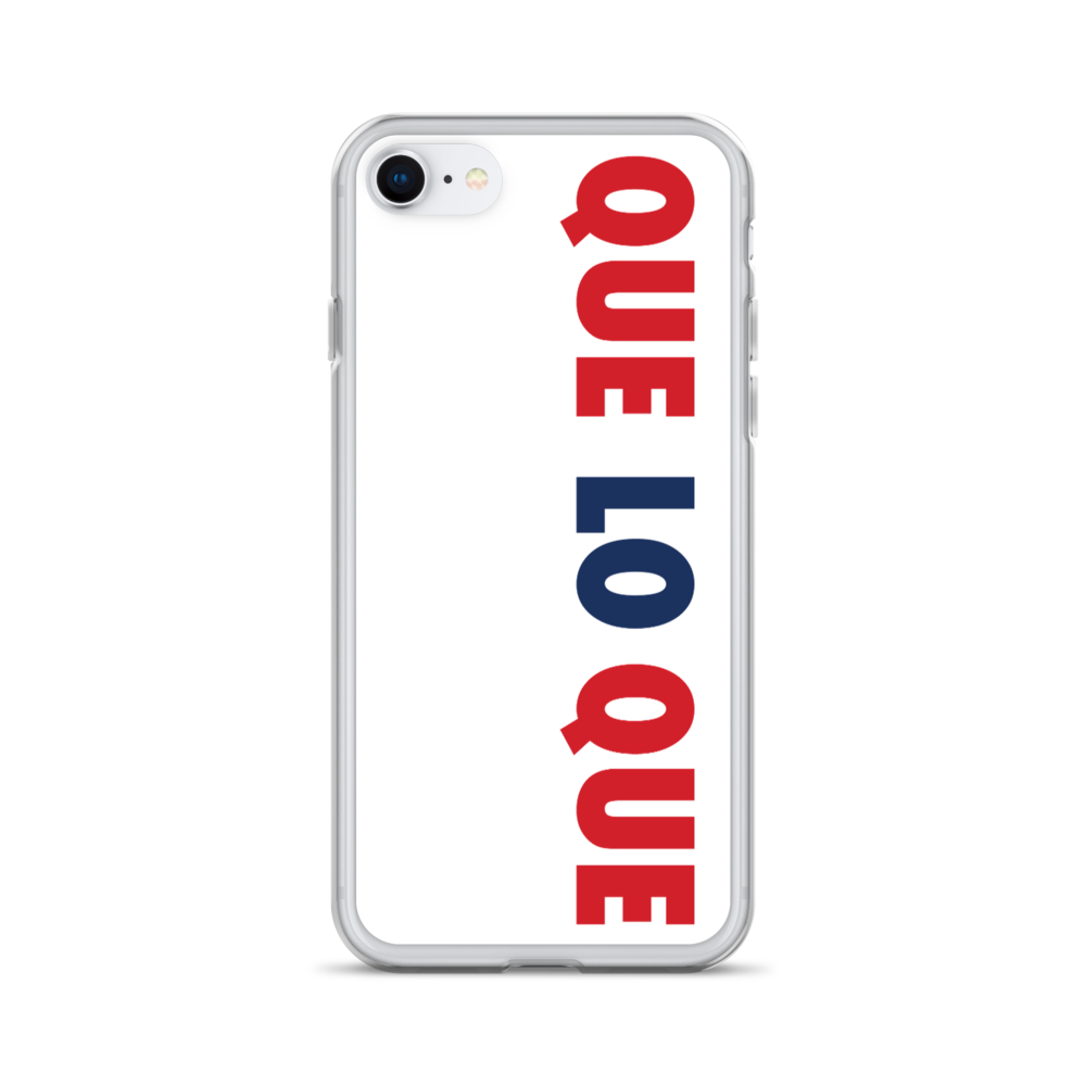 Que Lo Que Dominican iPhone Case  - 2020 - DominicanGirlfriend.com - Frases Dominicanas - República Dominicana Lifestyle Graphic T-Shirts Streetwear & Accessories - New York - Bronx - Washington Heights - Miami - Florida - Boca Chica - USA - Dominican Clothing