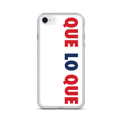 Que Lo Que Dominican iPhone Case  - 2020 - DominicanGirlfriend.com - Frases Dominicanas - República Dominicana Lifestyle Graphic T-Shirts Streetwear & Accessories - New York - Bronx - Washington Heights - Miami - Florida - Boca Chica - USA - Dominican Clothing