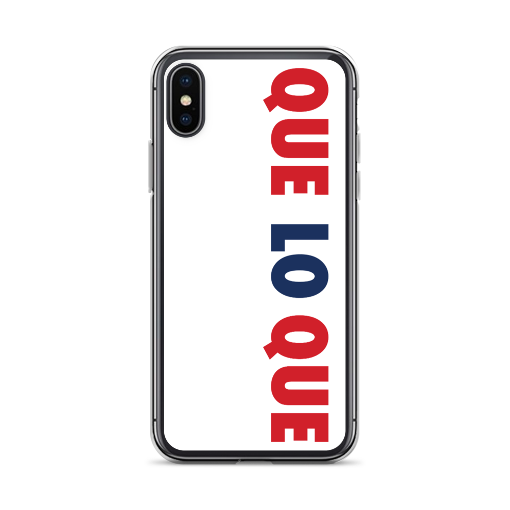 Que Lo Que Dominican iPhone Case  - 2020 - DominicanGirlfriend.com - Frases Dominicanas - República Dominicana Lifestyle Graphic T-Shirts Streetwear & Accessories - New York - Bronx - Washington Heights - Miami - Florida - Boca Chica - USA - Dominican Clothing