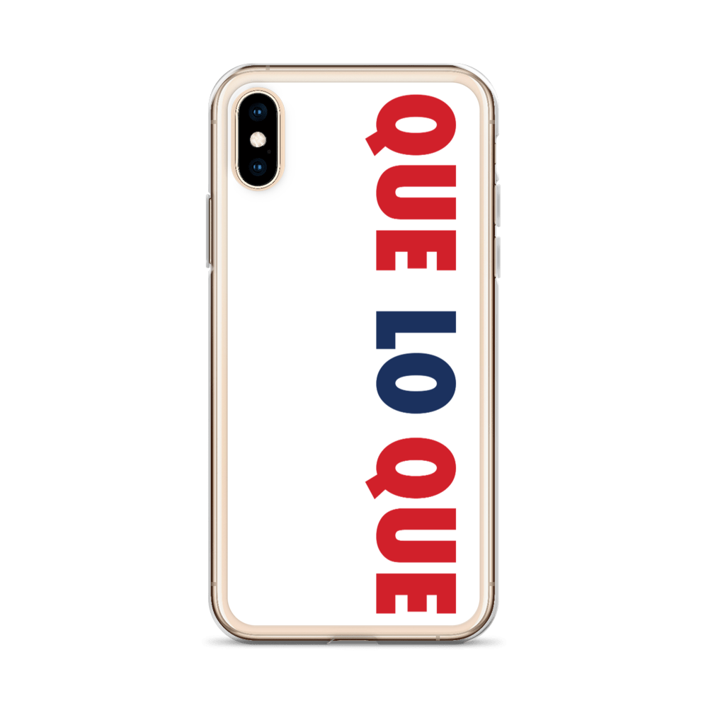 Que Lo Que Dominican iPhone Case  - 2020 - DominicanGirlfriend.com - Frases Dominicanas - República Dominicana Lifestyle Graphic T-Shirts Streetwear & Accessories - New York - Bronx - Washington Heights - Miami - Florida - Boca Chica - USA - Dominican Clothing