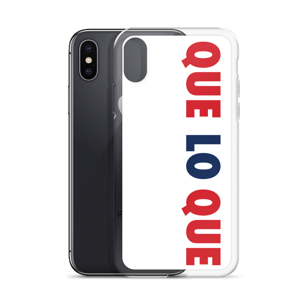 Que Lo Que Dominican iPhone Case  - 2020 - DominicanGirlfriend.com - Frases Dominicanas - República Dominicana Lifestyle Graphic T-Shirts Streetwear & Accessories - New York - Bronx - Washington Heights - Miami - Florida - Boca Chica - USA - Dominican Clothing