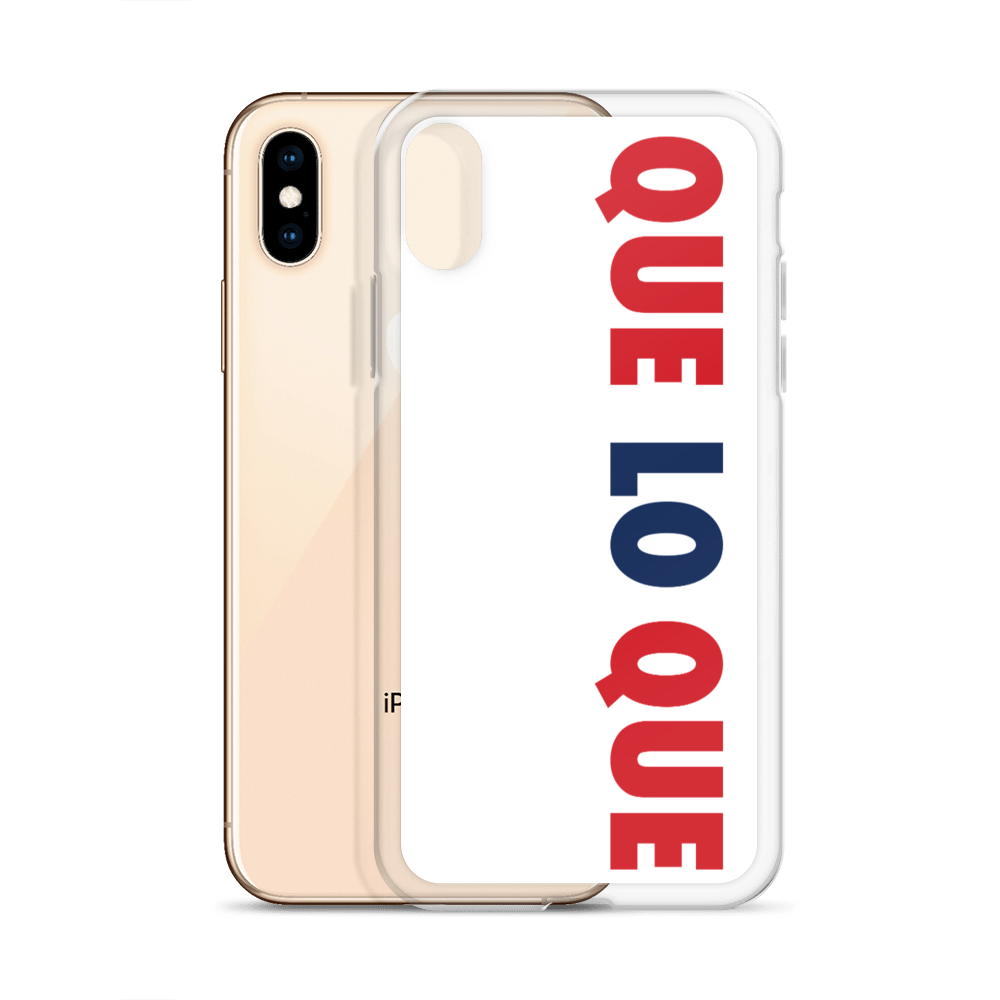 Que Lo Que Dominican iPhone Case  - 2020 - DominicanGirlfriend.com - Frases Dominicanas - República Dominicana Lifestyle Graphic T-Shirts Streetwear & Accessories - New York - Bronx - Washington Heights - Miami - Florida - Boca Chica - USA - Dominican Clothing