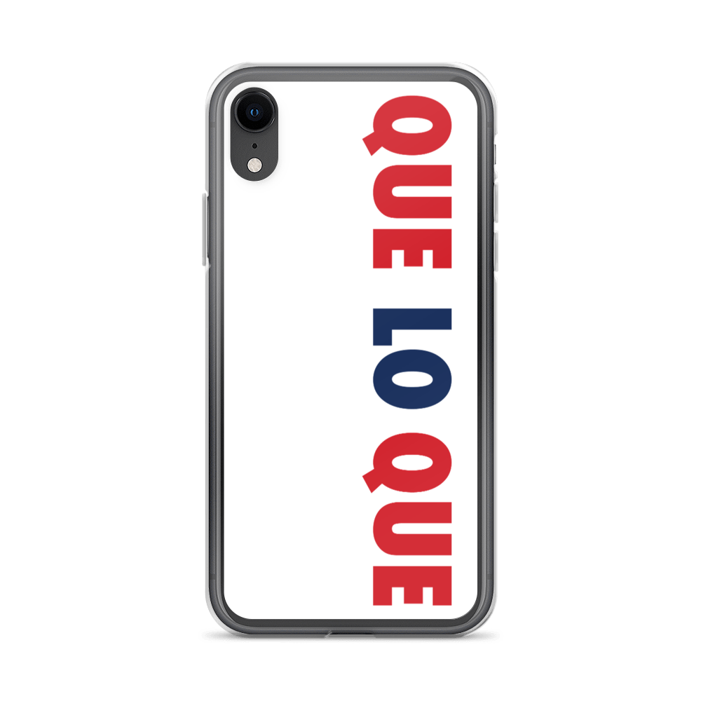 Que Lo Que Dominican iPhone Case  - 2020 - DominicanGirlfriend.com - Frases Dominicanas - República Dominicana Lifestyle Graphic T-Shirts Streetwear & Accessories - New York - Bronx - Washington Heights - Miami - Florida - Boca Chica - USA - Dominican Clothing