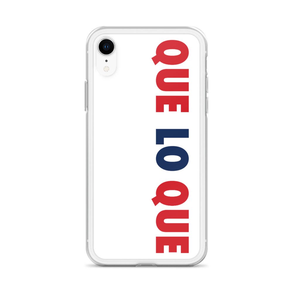 Que Lo Que Dominican iPhone Case  - 2020 - DominicanGirlfriend.com - Frases Dominicanas - República Dominicana Lifestyle Graphic T-Shirts Streetwear & Accessories - New York - Bronx - Washington Heights - Miami - Florida - Boca Chica - USA - Dominican Clothing