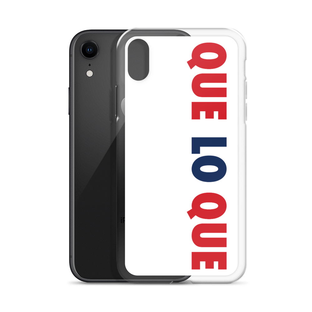 Que Lo Que Dominican iPhone Case  - 2020 - DominicanGirlfriend.com - Frases Dominicanas - República Dominicana Lifestyle Graphic T-Shirts Streetwear & Accessories - New York - Bronx - Washington Heights - Miami - Florida - Boca Chica - USA - Dominican Clothing