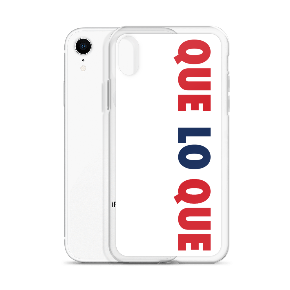 Que Lo Que Dominican iPhone Case  - 2020 - DominicanGirlfriend.com - Frases Dominicanas - República Dominicana Lifestyle Graphic T-Shirts Streetwear & Accessories - New York - Bronx - Washington Heights - Miami - Florida - Boca Chica - USA - Dominican Clothing