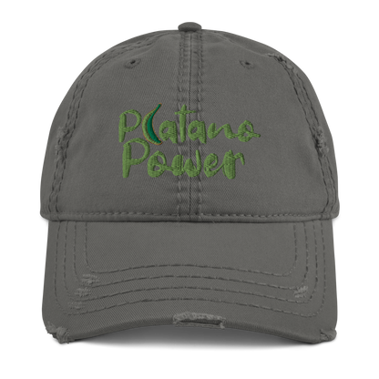 Dominican Platano Power Distressed Dad Hat