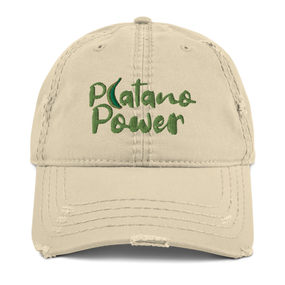 Dominican Platano Power Distressed Dad Hat