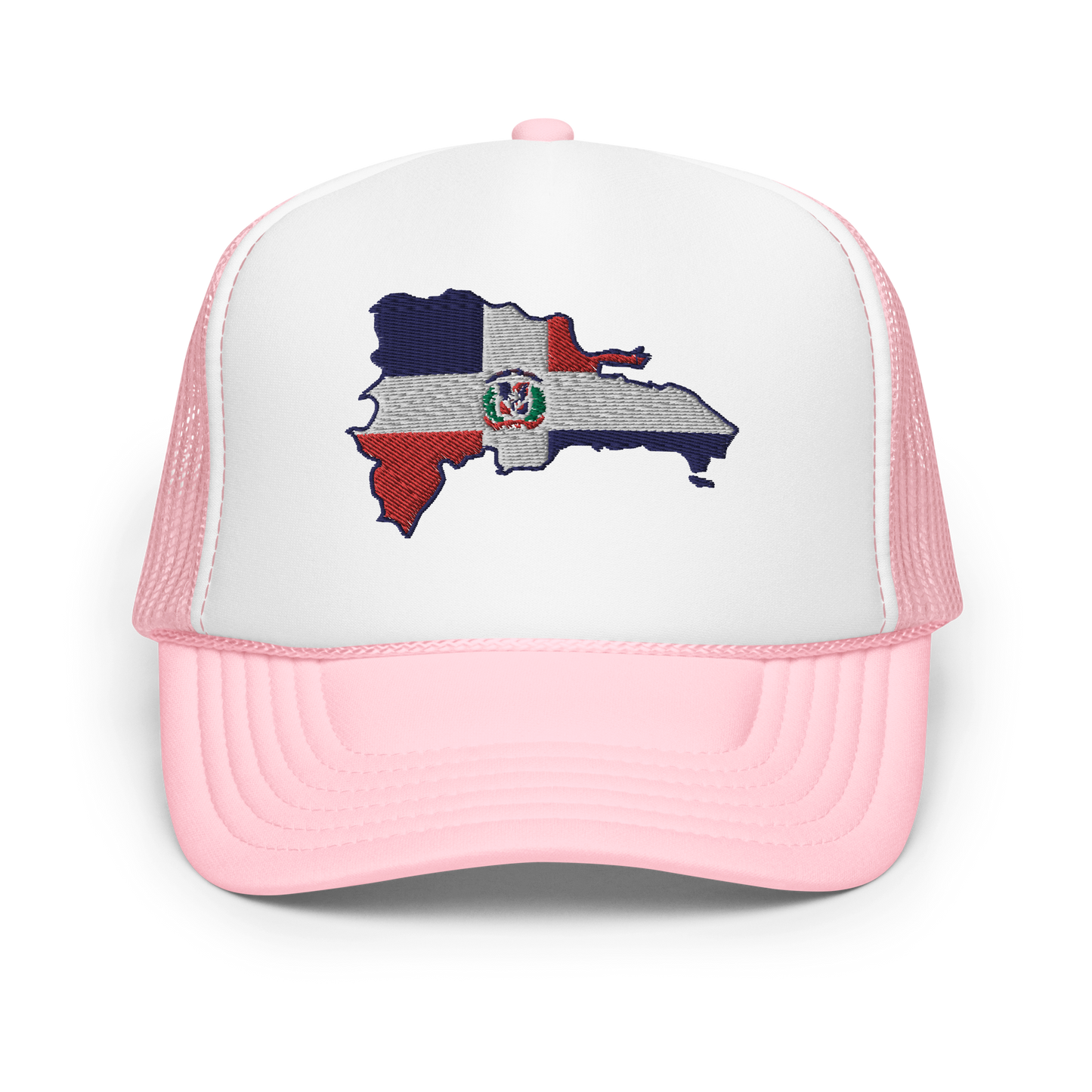 Dominican Republic Island Foam trucker hat