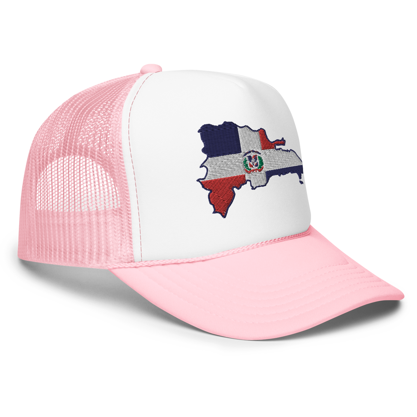 Dominican Republic Island Foam trucker hat