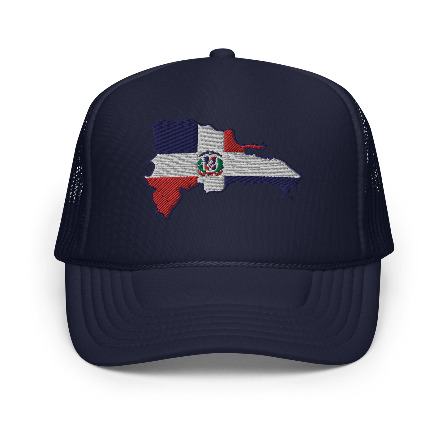 Dominican Republic Island Foam trucker hat