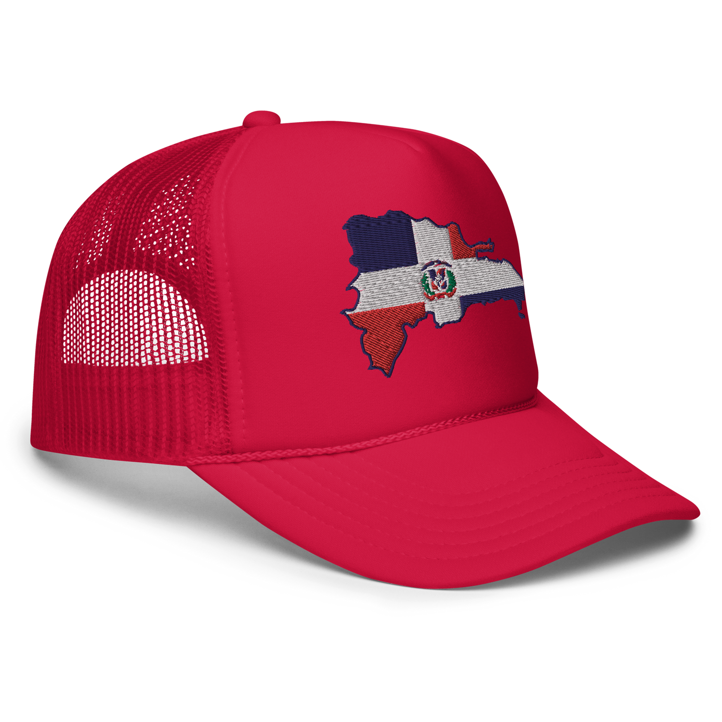 Dominican Republic Island Foam trucker hat