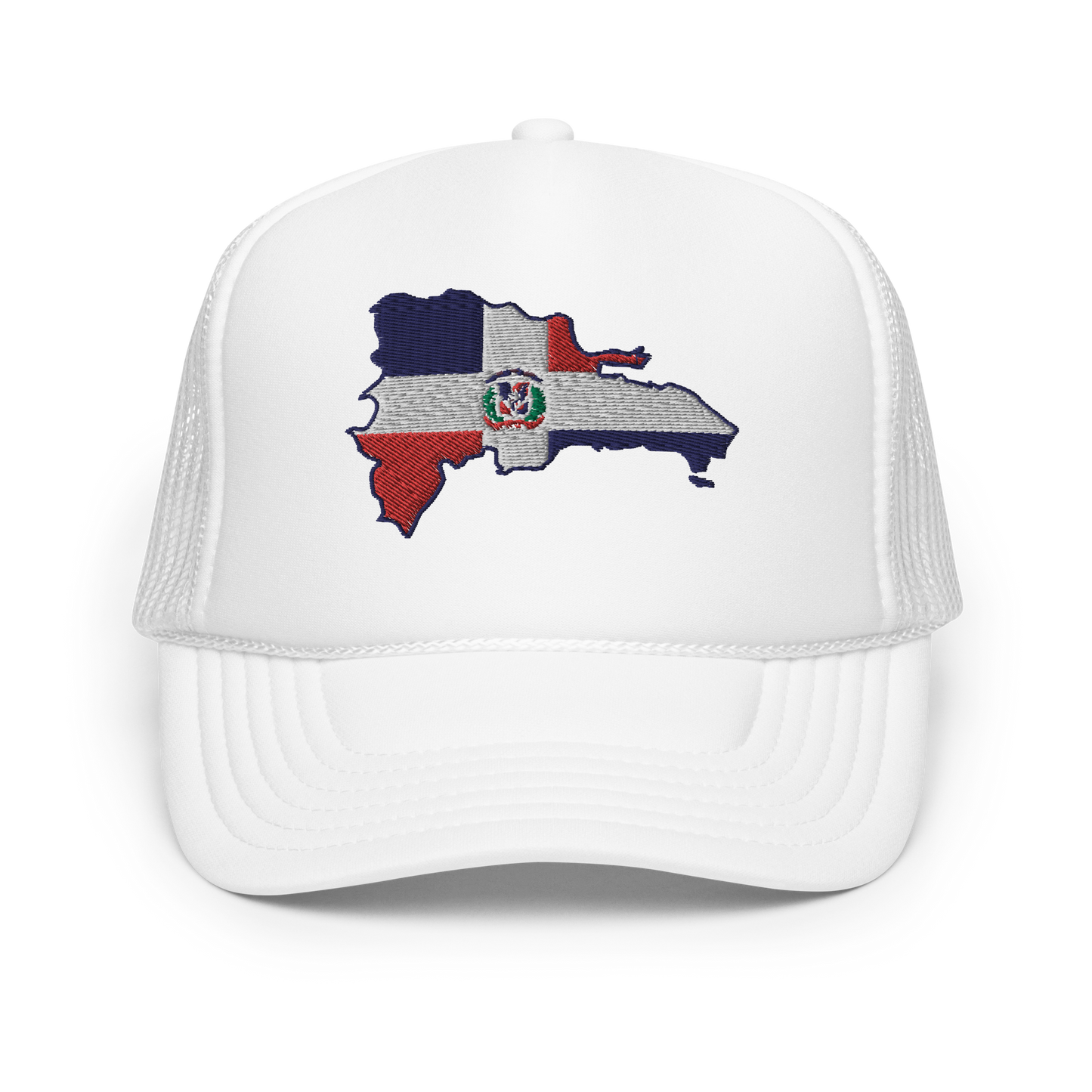Dominican Republic Island Foam trucker hat