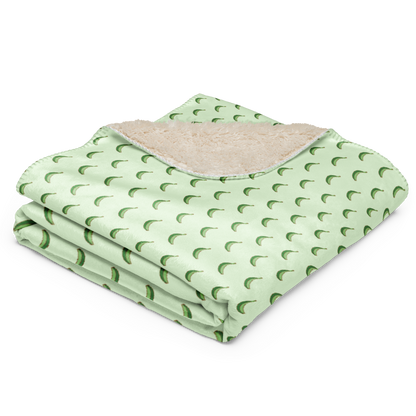 Dominican Platano Power Soft Sherpa Blanket