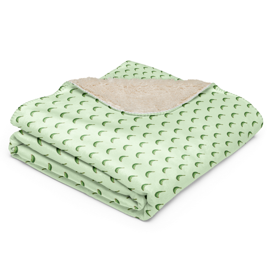 Dominican Platano Power Soft Sherpa Blanket