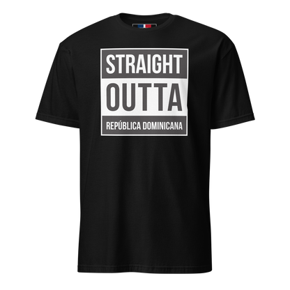 Straight Outta República Dominicana Unisex T-Shirt  - 2020 - DominicanGirlfriend.com - Frases Dominicanas - República Dominicana Lifestyle Graphic T-Shirts Streetwear & Accessories - New York - Bronx - Washington Heights - Miami - Florida - Boca Chica - USA - Dominican Clothing