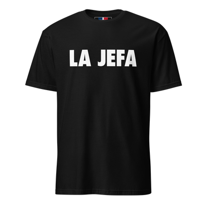 La Jefa Dominican T-Shirt  - 2020 - DominicanGirlfriend.com - Frases Dominicanas - República Dominicana Lifestyle Graphic T-Shirts Streetwear & Accessories - New York - Bronx - Washington Heights - Miami - Florida - Boca Chica - USA - Dominican Clothing