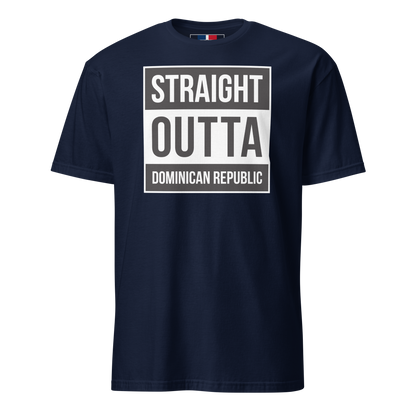 Straight Outta Dominican Republic Unisex T-Shirt  - 2020 - DominicanGirlfriend.com - Frases Dominicanas - República Dominicana Lifestyle Graphic T-Shirts Streetwear & Accessories - New York - Bronx - Washington Heights - Miami - Florida - Boca Chica - USA - Dominican Clothing