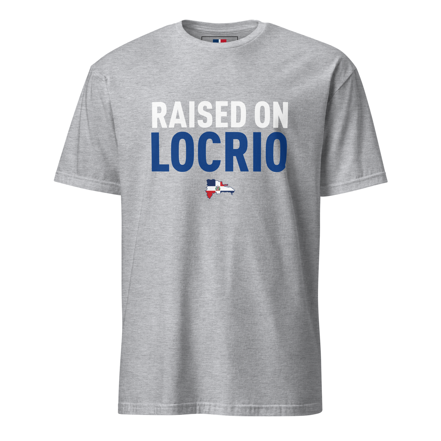 Raised on Locrio Unisex Dominican T-Shirt