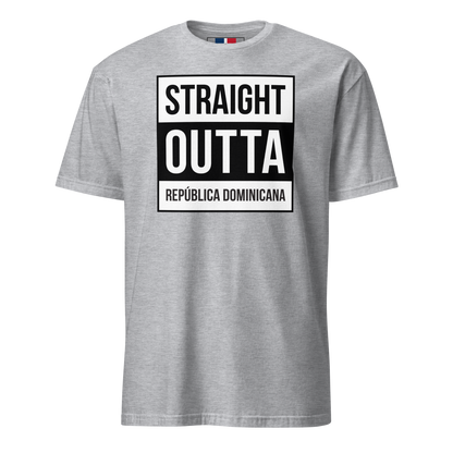 Straight Outta República Dominicana Unisex T-Shirt  - 2020 - DominicanGirlfriend.com - Frases Dominicanas - República Dominicana Lifestyle Graphic T-Shirts Streetwear & Accessories - New York - Bronx - Washington Heights - Miami - Florida - Boca Chica - USA - Dominican Clothing