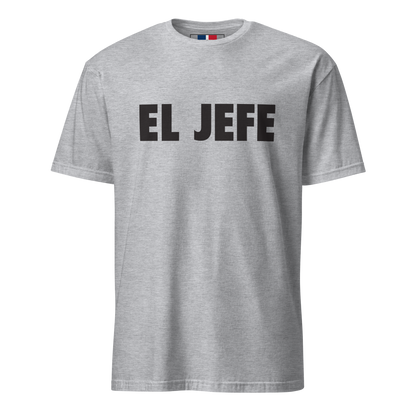 El Jefe Dominican T-Shirt  - 2020 - DominicanGirlfriend.com - Frases Dominicanas - República Dominicana Lifestyle Graphic T-Shirts Streetwear & Accessories - New York - Bronx - Washington Heights - Miami - Florida - Boca Chica - USA - Dominican Clothing