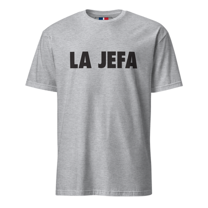La Jefa Dominican T-Shirt  - 2020 - DominicanGirlfriend.com - Frases Dominicanas - República Dominicana Lifestyle Graphic T-Shirts Streetwear & Accessories - New York - Bronx - Washington Heights - Miami - Florida - Boca Chica - USA - Dominican Clothing