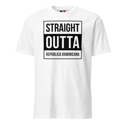 Straight Outta República Dominicana Unisex T-Shirt  - 2020 - DominicanGirlfriend.com - Frases Dominicanas - República Dominicana Lifestyle Graphic T-Shirts Streetwear & Accessories - New York - Bronx - Washington Heights - Miami - Florida - Boca Chica - USA - Dominican Clothing