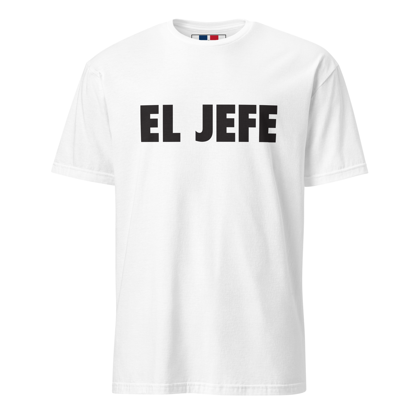El Jefe Dominican T-Shirt  - 2020 - DominicanGirlfriend.com - Frases Dominicanas - República Dominicana Lifestyle Graphic T-Shirts Streetwear & Accessories - New York - Bronx - Washington Heights - Miami - Florida - Boca Chica - USA - Dominican Clothing