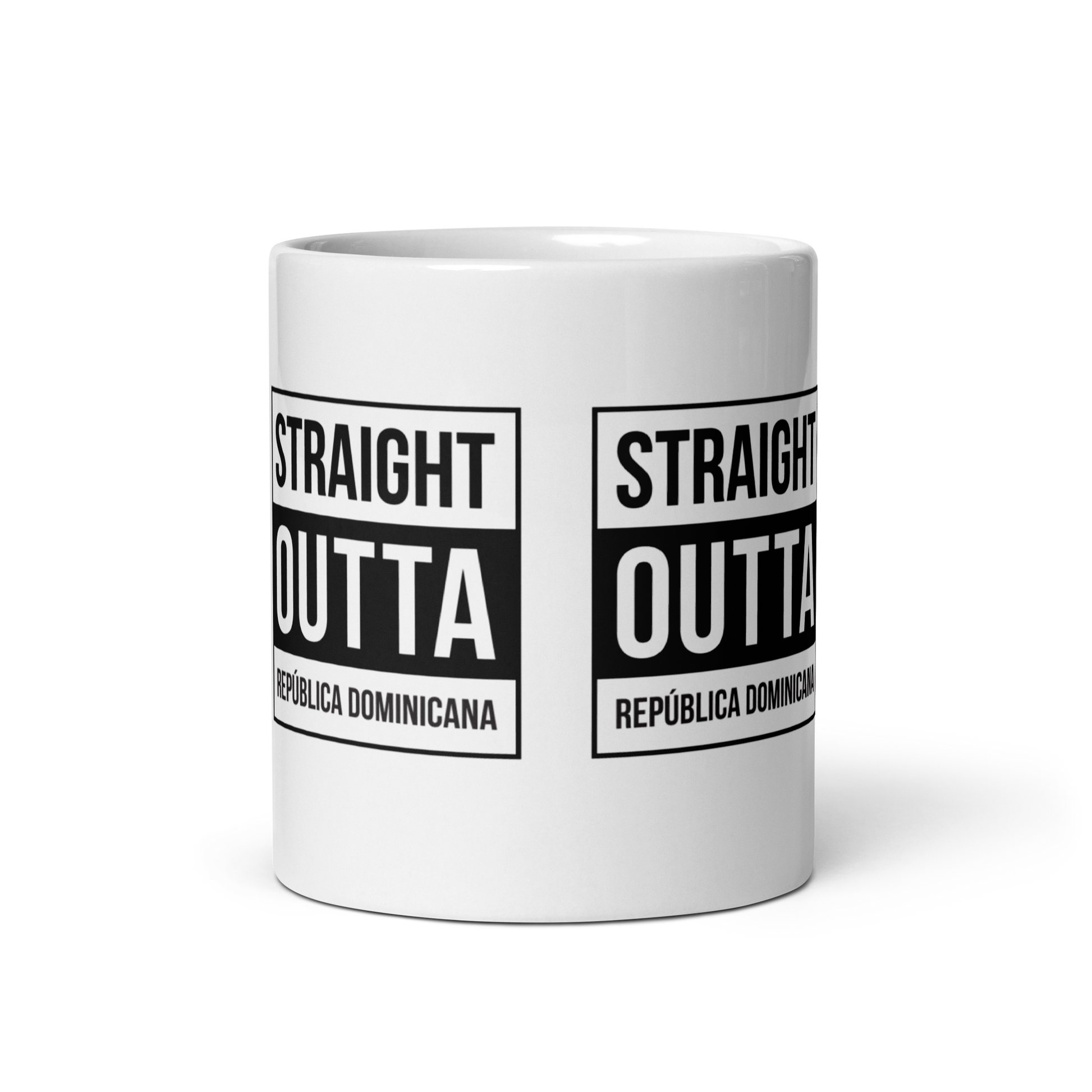 Straight Outta República Dominicana Mug  - 2020 - DominicanGirlfriend.com - Frases Dominicanas - República Dominicana Lifestyle Graphic T-Shirts Streetwear & Accessories - New York - Bronx - Washington Heights - Miami - Florida - Boca Chica - USA - Dominican Clothing