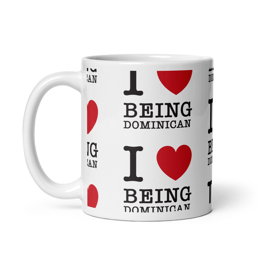 I Love Being Dominican Mug