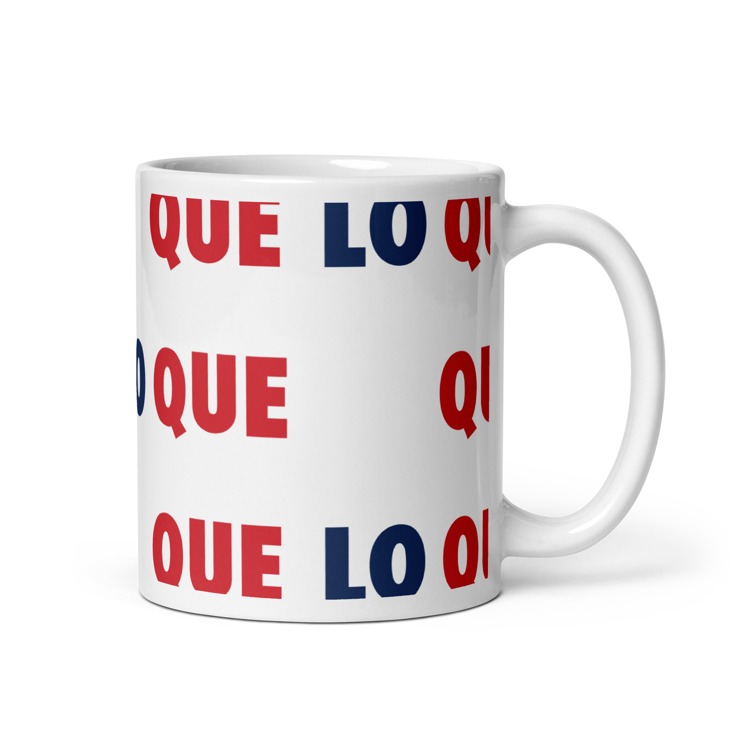 Que Lo Que Dominican Mug  - 2020 - DominicanGirlfriend.com - Frases Dominicanas - República Dominicana Lifestyle Graphic T-Shirts Streetwear & Accessories - New York - Bronx - Washington Heights - Miami - Florida - Boca Chica - USA - Dominican Clothing