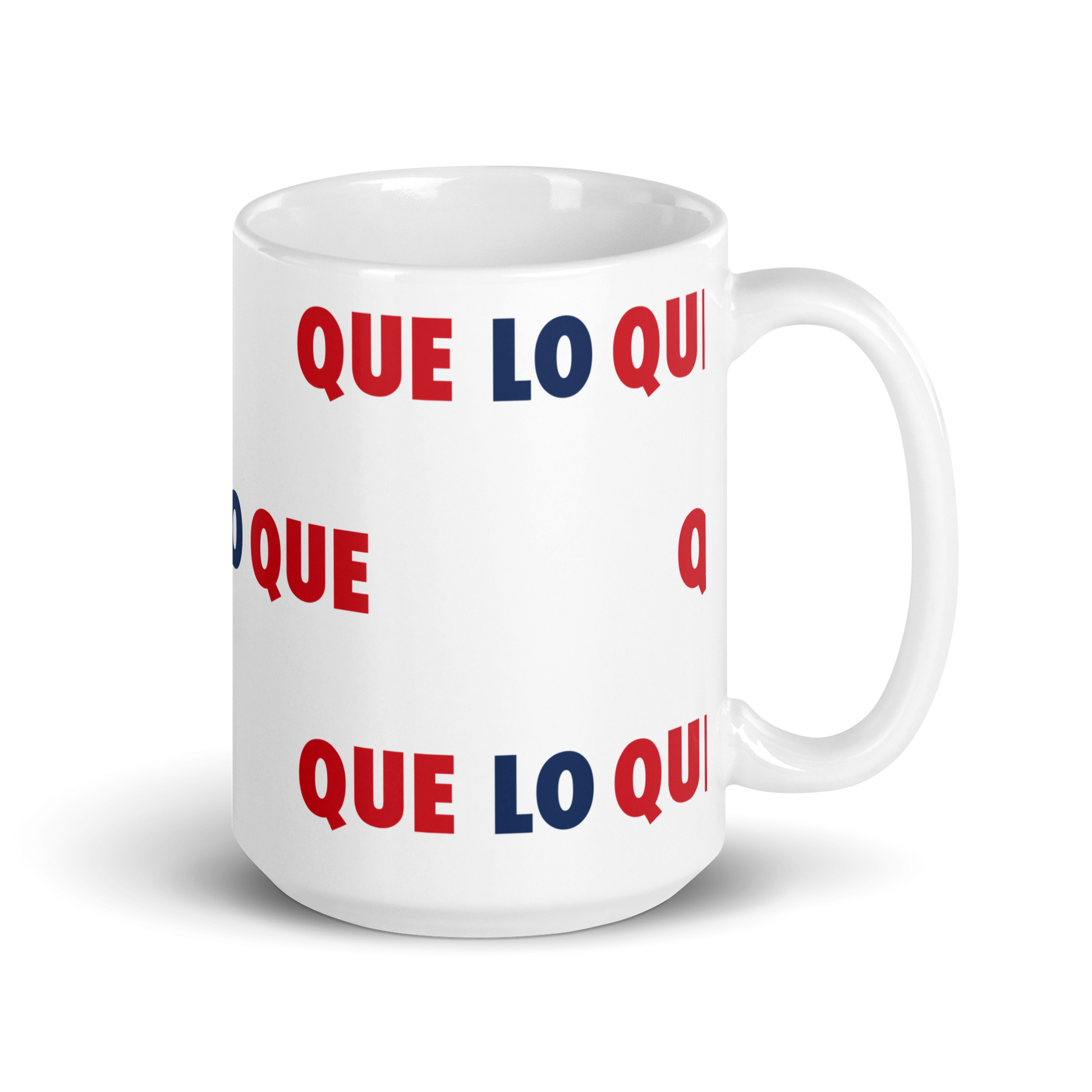 Que Lo Que Dominican Mug  - 2020 - DominicanGirlfriend.com - Frases Dominicanas - República Dominicana Lifestyle Graphic T-Shirts Streetwear & Accessories - New York - Bronx - Washington Heights - Miami - Florida - Boca Chica - USA - Dominican Clothing